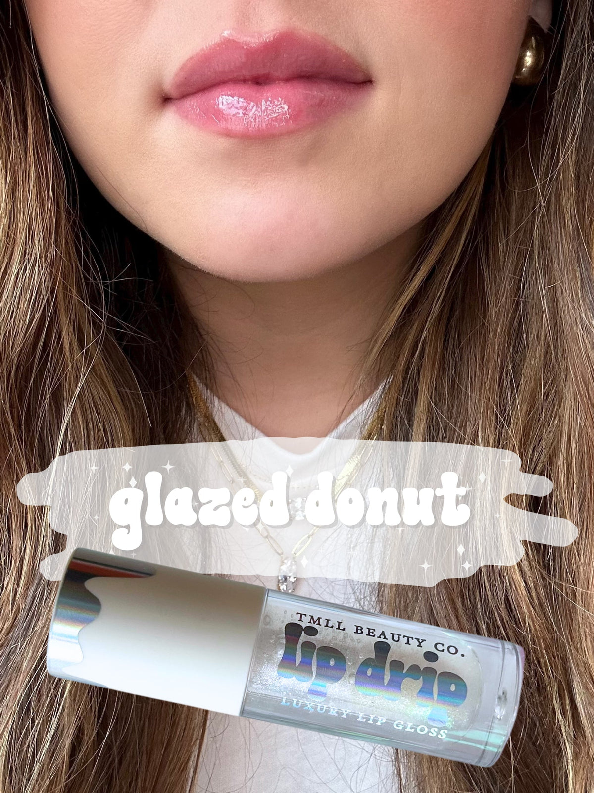 TMLL Lip Drip Luxury Gloss-250 - TMLL Beauty Co - Makeup-TMLL Beauty Co-Glazed Donut-[option4]-[option5]-[option6]-Leather & Lace Boutique Shop